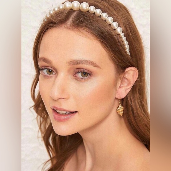 New Set of 2 Pearl Accented Headbands ~ Hair Accessories - Picture 13 of 15